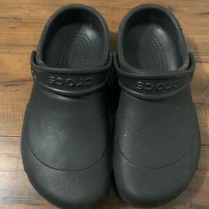 CROCS Rubber Bottom Black Clog